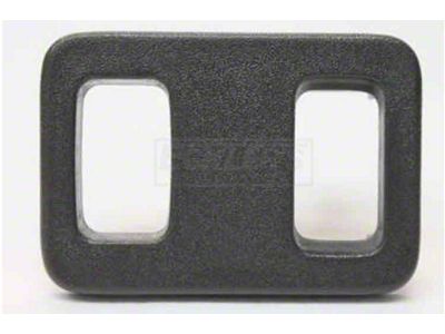 Firebird Convertible Top Switch Panel, Dual, Graphite, 1997-1999