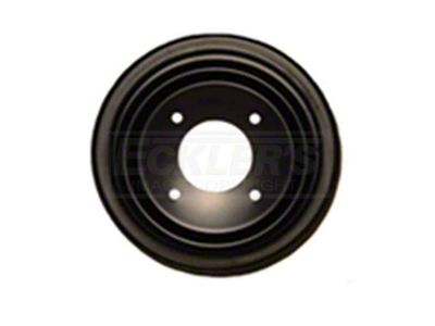 Firebird Crankshaft Pulley, Double Groove For Cars With AirConditioning And Without Power Steering, Pontiac V8, 1968-1970