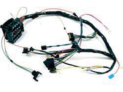 Firebird Dash Wiring Harness, With Warning Lights, 1970