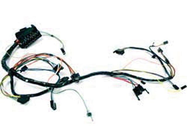 Firebird Dash Wiring Harness, Without Rally Gauges, 1968