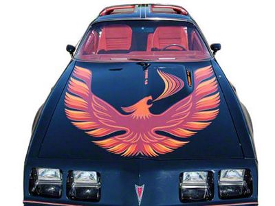 Firebird Decal Set, Five Color, Trans Am Turbo, 1980