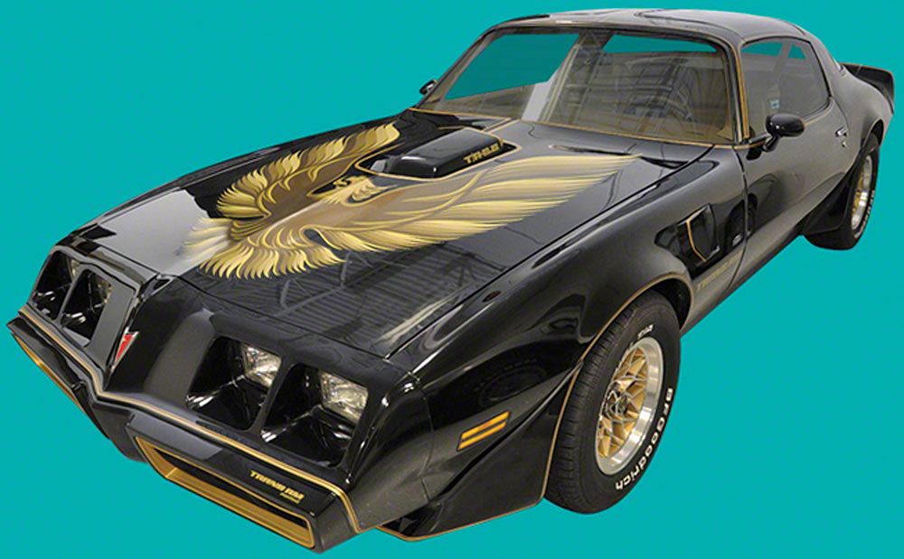 Fred Cady 1/25 1964 Pontiac Firebird Blue Decal - Model Kit Accessory
