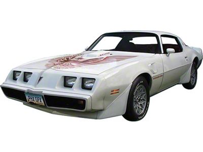 Firebird Decal Set, Two Color, Trans Am, 1981 (Trans Am)