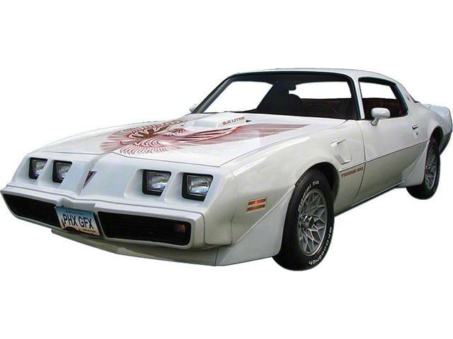 Firebird Decal Set, Two Color, Trans Am, 1981 (Trans Am)