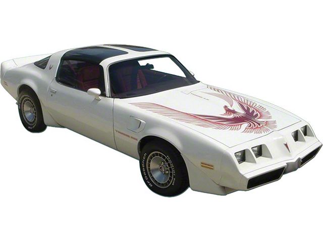 Firebird Decal Set, Two Color, Trans Am Turbo, 1981