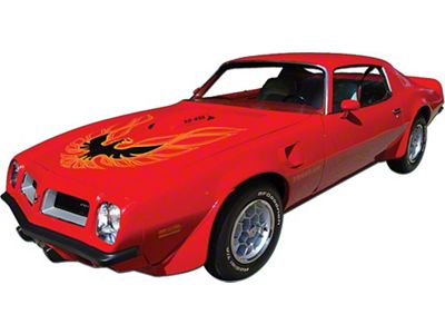 Firebird Decal Set, Without Hood Bird, Trans Am, 1973-1978 (Trans Am)