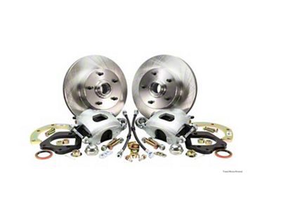 Front Disc Brake Conversion, Stock Spindle, Basic,D/S, 67-69