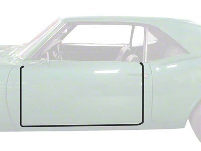 Door Frame Weatherstrips (68-69 Firebird)