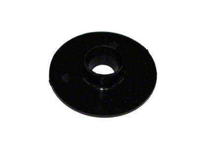 Door Glass Mount Washer; Black (68-69 Firebird)