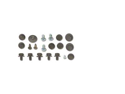 Door Hardware Mounting Bolt Kit; 20-Pieces (1967 Firebird)