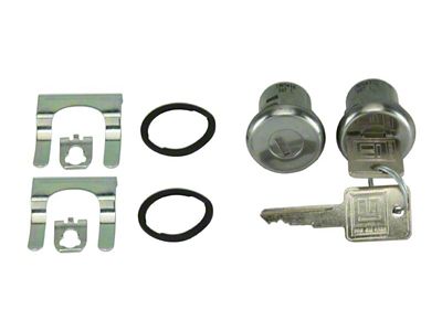 Door Lock Cylinders with Keys (67-81 Firebird)