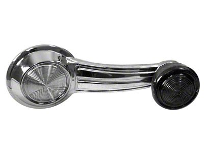 Door Window Crank with Black Knob (67-81 Firebird)