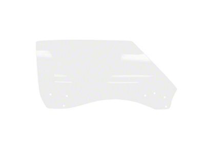 Door Window Glass; Clear; Passenger Side (68-69 Firebird)