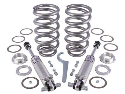 Double Adjustable Coil-Over Spring and Shock Kit; 450 lb. Spring Rate (70-81 Firebird)