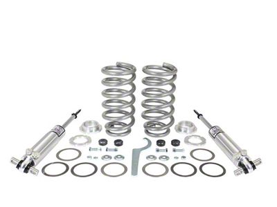 Double Adjustable Coil-Over Spring and Shock Kit; 550 lb. Spring Rate (67-69 Firebird)