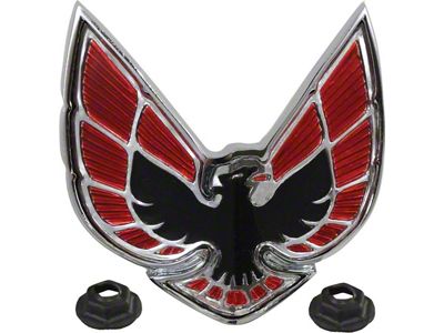 Firebird Emblem, Bird, Front Panel, 1970-1971