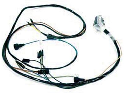 Firebird Engine Wiring Harness, 6 Cylinder, Automatic Transmission, With A/C 1969