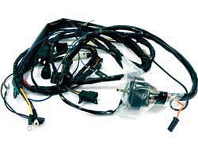 Firebird Engine Wiring Harness, Buick 231 V6, With Rally Gauges, 1981