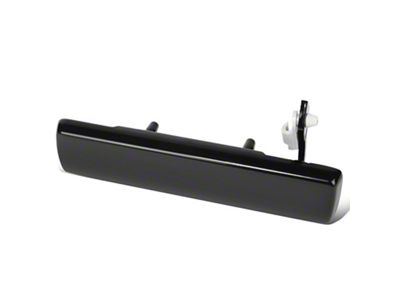 Exterior Door Handle; Driver Side; Smooth Black (93-02 Firebird)