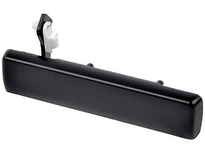 Exterior Door Handle; Passenger Side; Black (93-02 Firebird)