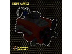 Factory Fit Engine Wiring Harness (Late 1973 V8 Firebird w/ A/C & Unitized Distributor)