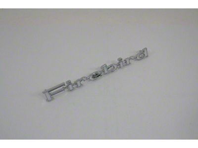 Firebird Fender Emblem, 1967-1969