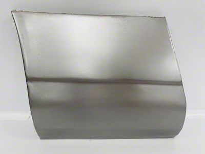 Fender Lower Rear Patch Panel; Driver Side (70-81 Firebird)