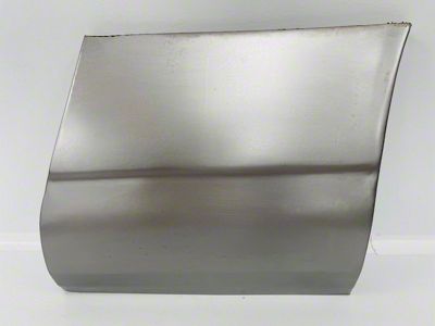 Fender Lower Rear Patch Panel; Passenger Side (70-81 Firebird)