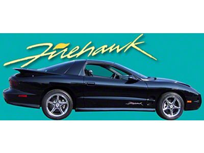 Firebird Firehawk Decal Kit, 4 Pieces, 1993-2002