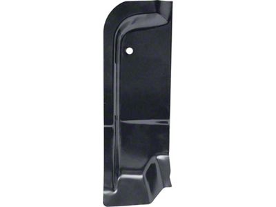 Firewall To Floor Brace; Driver Side (67-69 Firebird Convertible)