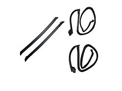 Fisher Style T-Top Seal and Side Seal Kit; 4-Piece (78-81 Firebird Coupe)