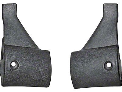Fisher T-Top Molding End Caps; Front (78-81 Firebird w/ T-Top)