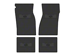 Firebird Floor Mats, With Firebird Block Script, Bird Emblem, Color Options 1967-1969