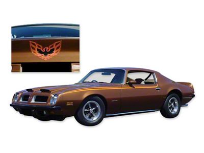 Firebird/Formula Stripe Set, With Tail Bird, 1973-1975 (formula coupe)