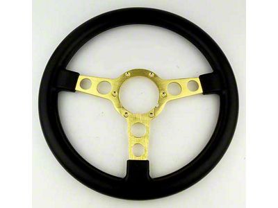 Firebird Formula Wheel, Black With Gold, 1970-1981