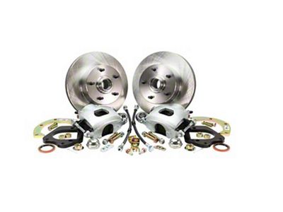 Firebird - Front Disc Brake Conversion Kit For Stock Spindles, Basic, 1967-1969