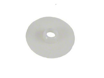 Front Door Glass Roller Washer; Round (70-81 Firebird)