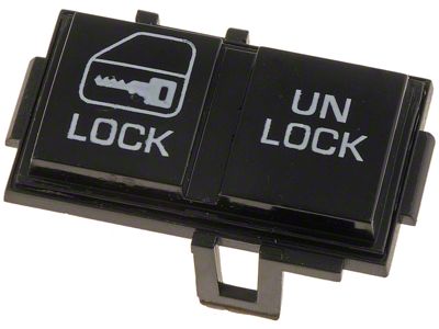 Front Door Lock Switch; Driver Side (82-92 Firebird)