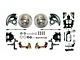 Firebird Front Power Disc Brake Conversion Kit With 8 Chrome Booster, 2 Drop 1967-1969