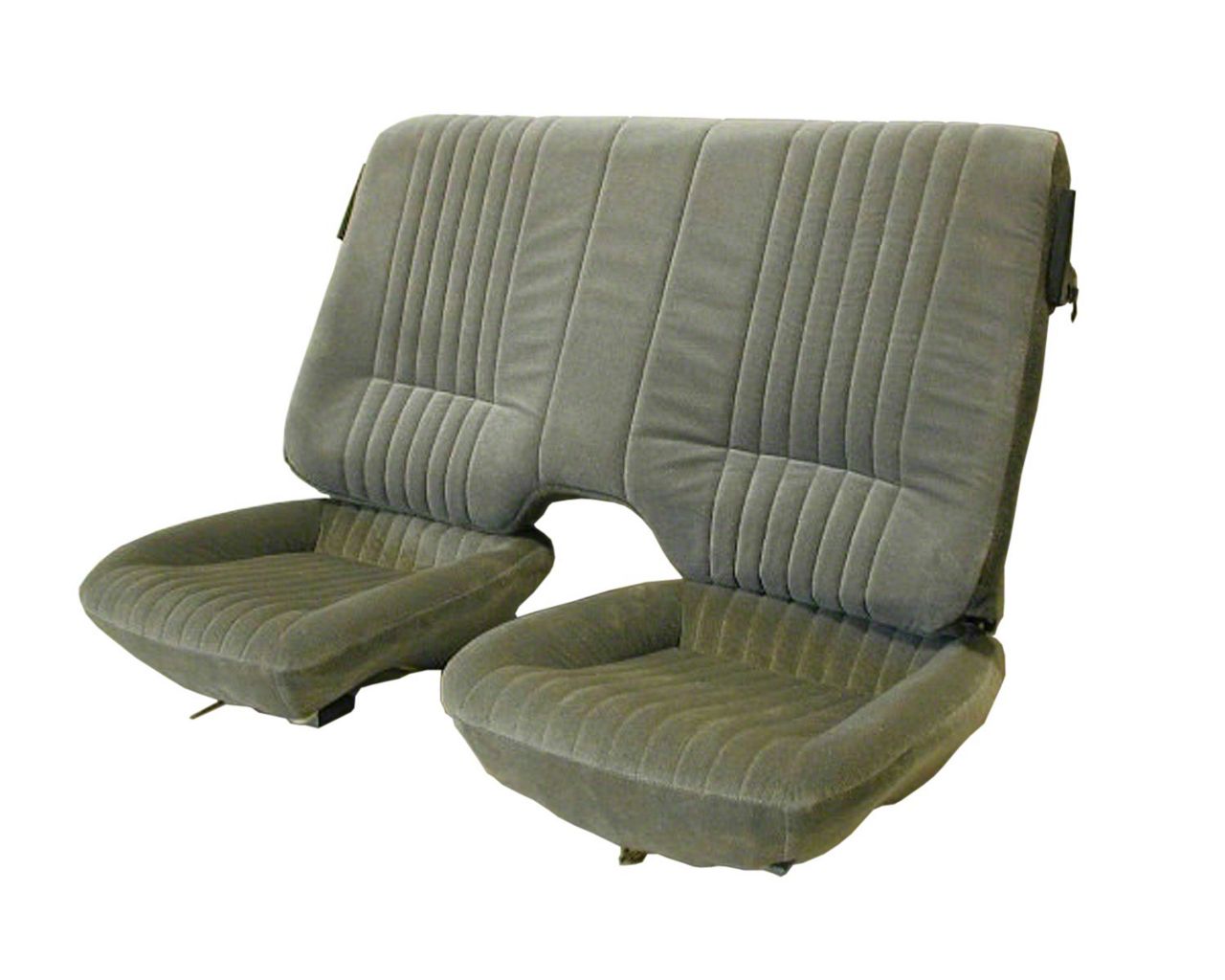 Ecklers Front and Rear Seat Upholstery Kit; Red Velour (87 Ecklers Front and Rear Seat Upholstery Kit; Red Velour (87