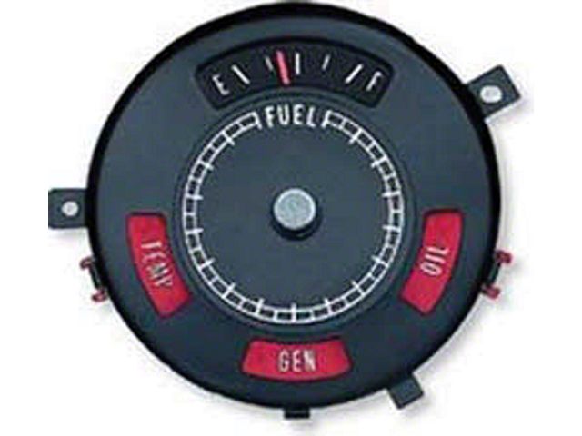 Firebird Fuel Gauge, Standard Dash, 1969