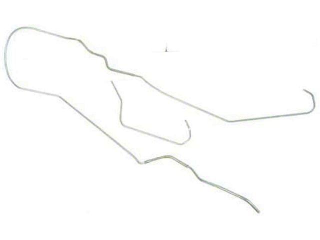 Firebird Fuel Line, Front To Rear, 3/8, 1967-1968