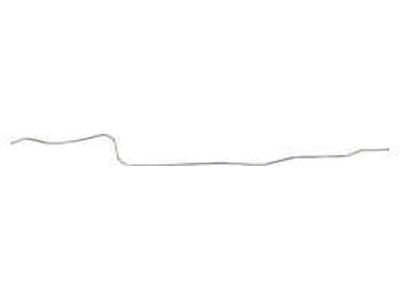 Firebird Fuel Line, Front To Rear, Vapor, 1/4, 1967-1968