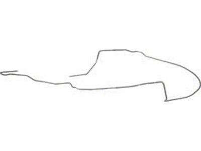 Firebird Fuel Line, Vapor Return, Left, 1975-1978