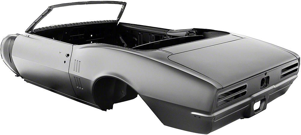 Ecklers Body Shell with Firewall for Factory Heater (1969 Ecklers Body Shell with Firewall for Factory Heater (1969