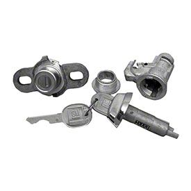 Ecklers Glove Box and Trunk Lock Kit (72-73 Firebird)