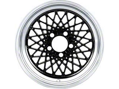 Firebird GTA Wheel, 16 x 8, Black, 1987-1992