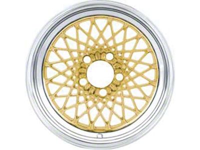 Firebird GTA Wheel, 16 x 8, Gold, 1987-1992