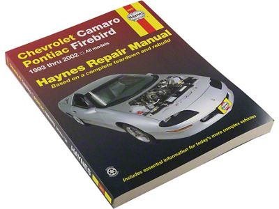 Firebird Haynes Repair Manual, 1993-2002