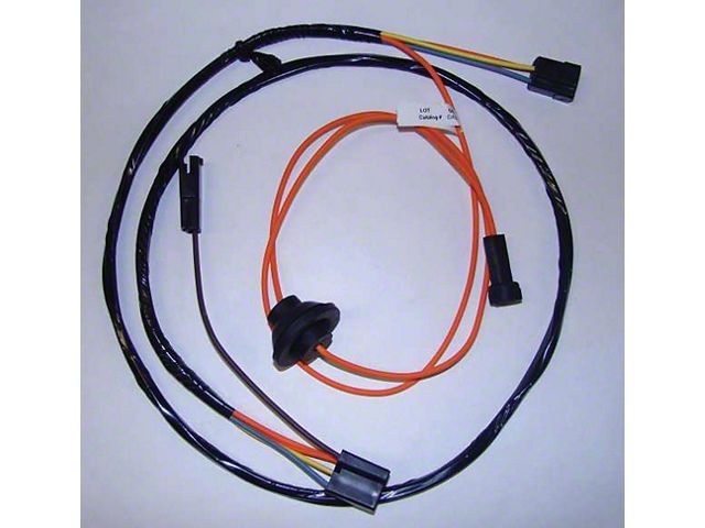 Firebird Heater Harness, Without A/C, 1971-1976